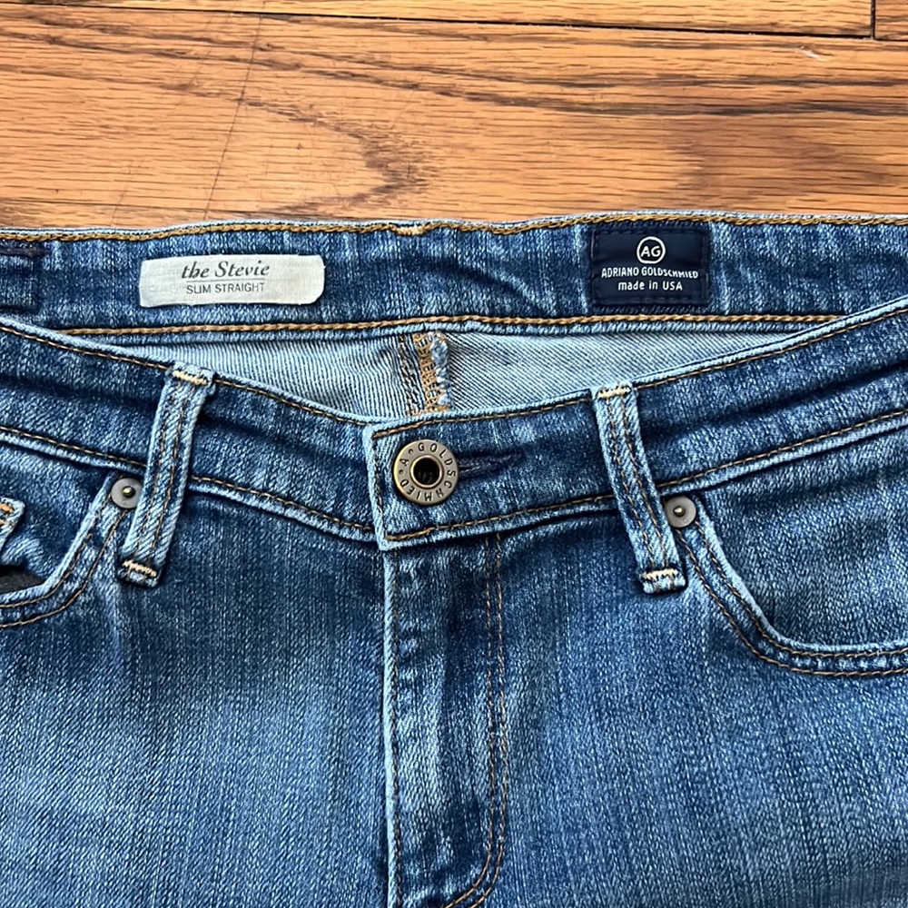 SOLD AG the Stevie Slim Straight jeans - Picture 2 of 4